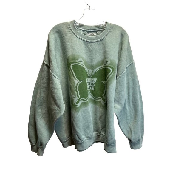 PacSun Tops - NWT Pacsun Golden Hour Onesize sweatshirt “Trust your Path”